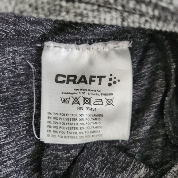 CRAFT Active Comfort Men's Long-Sleeved Thermal Underwear running gray medium - Picture 12 of 13